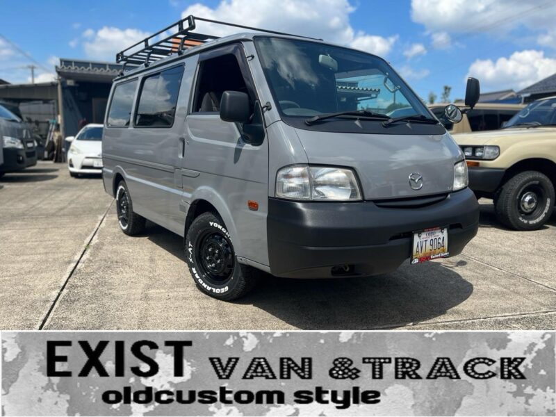 マツダ ボンゴバン ナルドグレー／前後バンパーラプターライナー の写真1