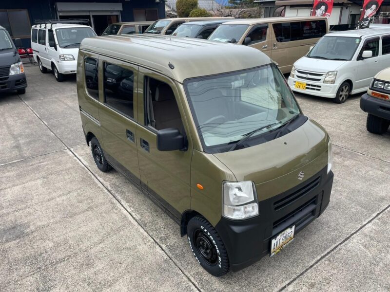 スズキ エブリイ カーキメタリック｜塗装ずみのカスタム中古車