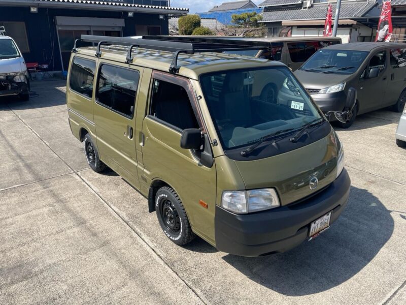 マツダ ボンゴバン カーキメタリック｜塗装ずみのカスタム中古車
