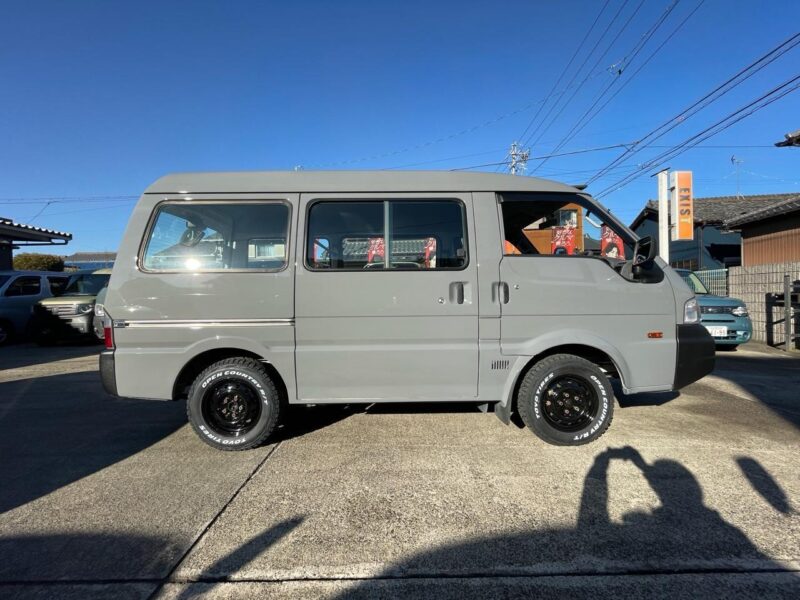 日産 バネットバン ナルドグレー を全塗装した作業車