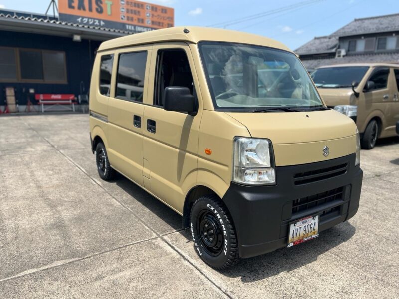 スズキ エブリイ つや消しベージュ｜塗装ずみのカスタム中古車