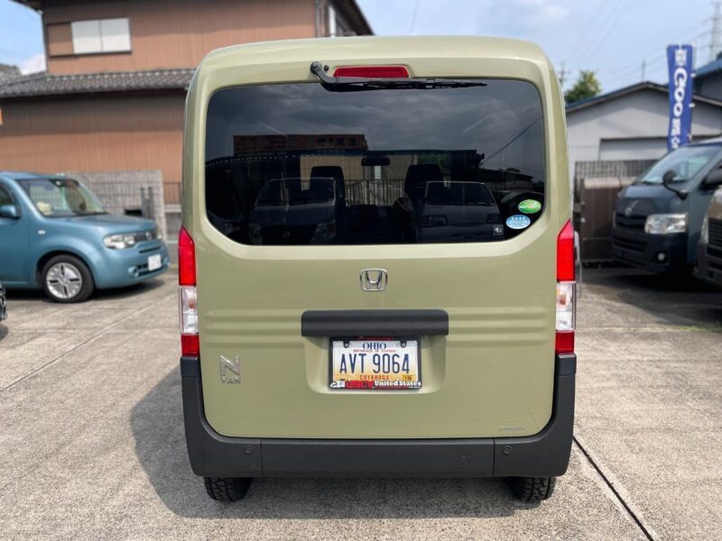 ホンダ N-VAN グリーン｜ラプターライナー施工