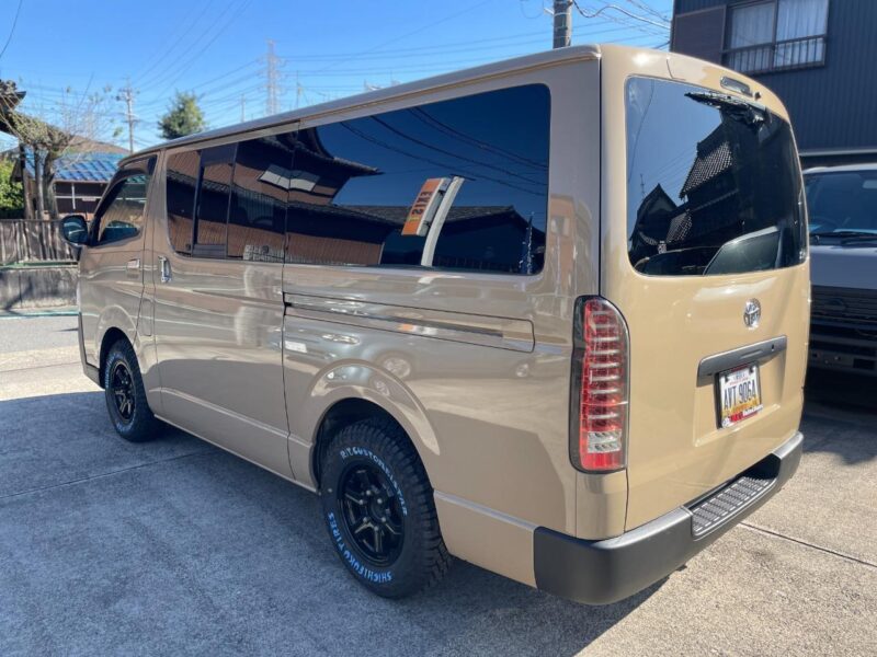 トヨタ ハイエースバン ベージュ｜愛知で買えるカスタム中古車