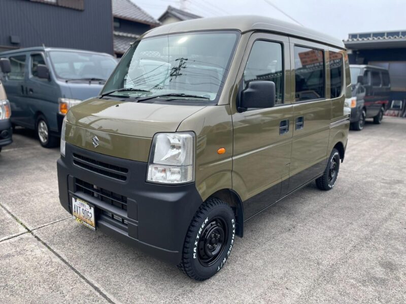 スズキ エブリイ カーキメタリック｜塗装ずみのカスタム中古車