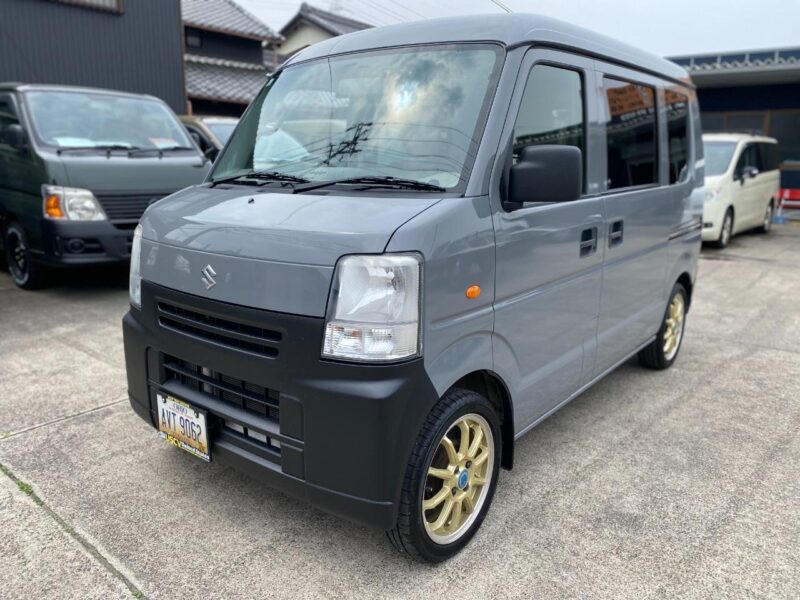 スズキ エブリイ グレー を全塗装した作業車