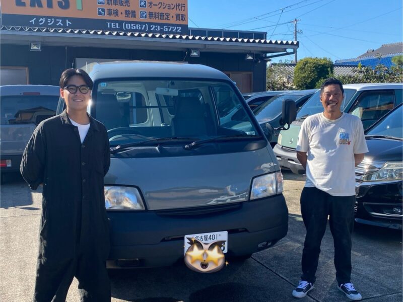 EXISTで納車したお客様と車
