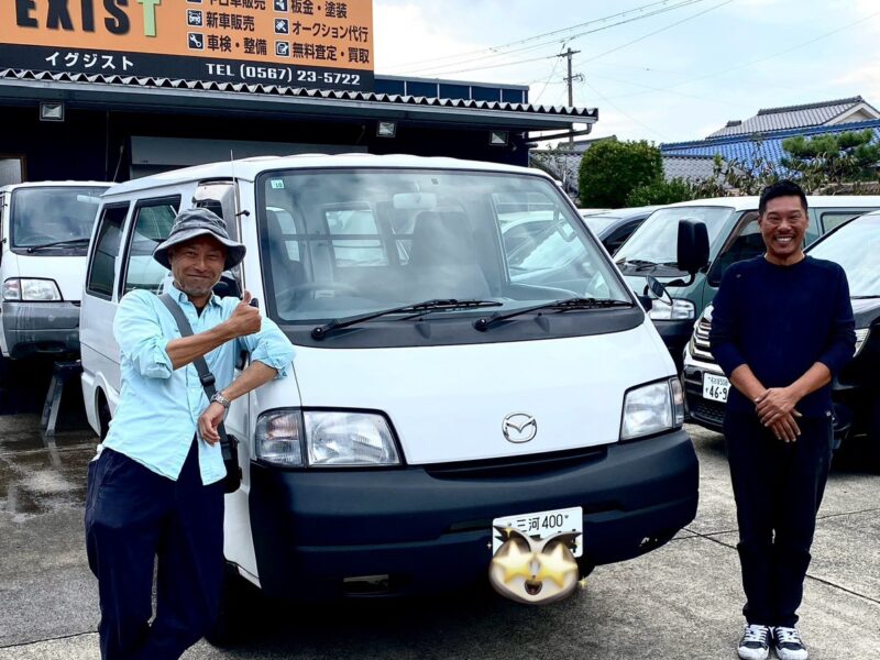 EXISTで納車したお客様と車