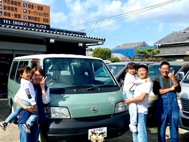 EXISTで納車したお客様と車