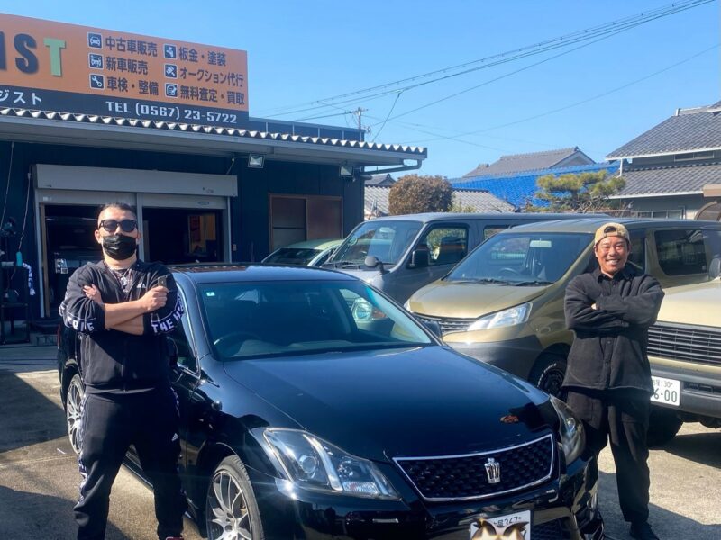 EXISTで納車したお客様と車