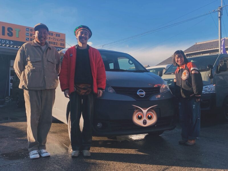 EXISTで納車したお客様と車