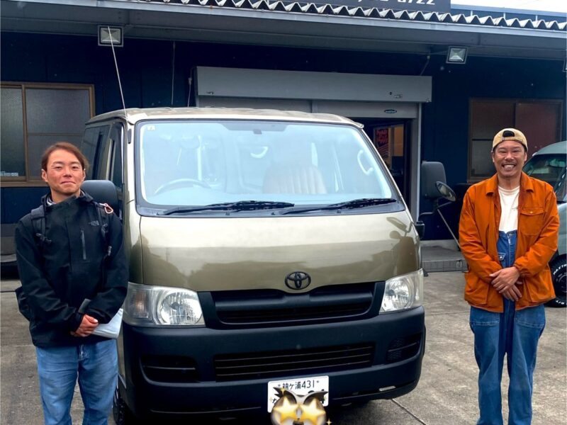 EXISTで納車したお客様と車