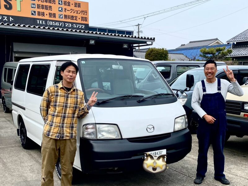 EXISTで納車したお客様と車