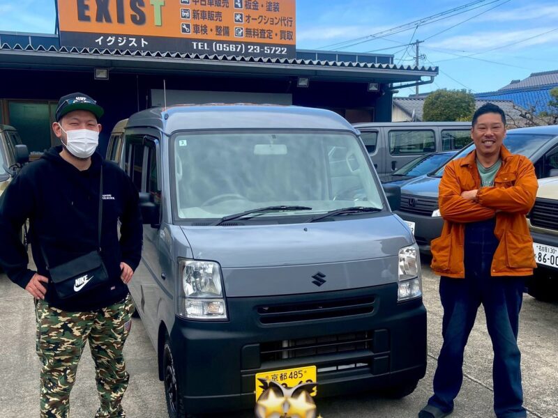EXISTで納車したお客様と車