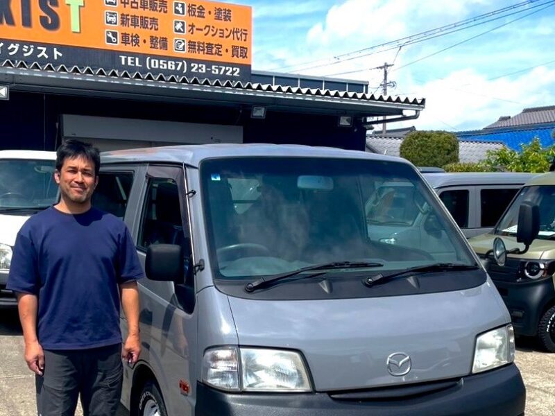 EXISTで納車したお客様と車