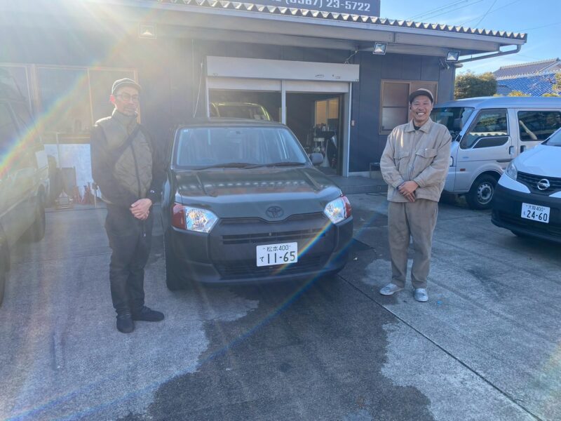 EXISTで納車したお客様と車