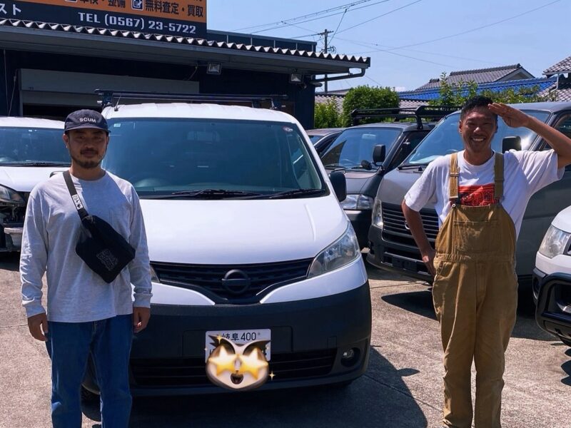 EXISTで納車したお客様と車
