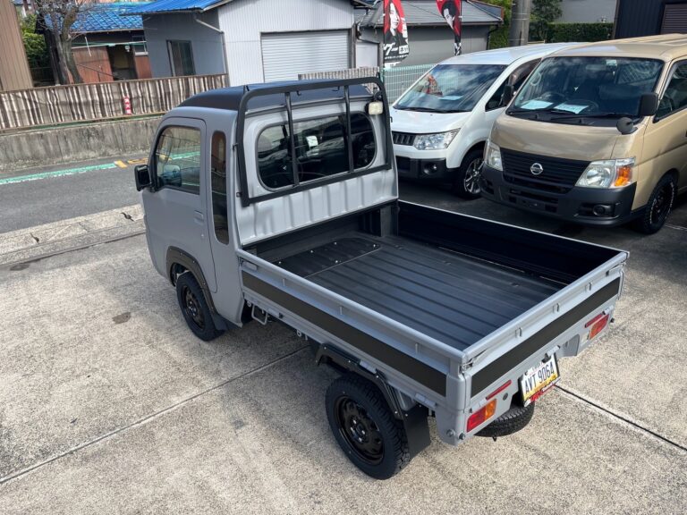 軽トラックの荷台