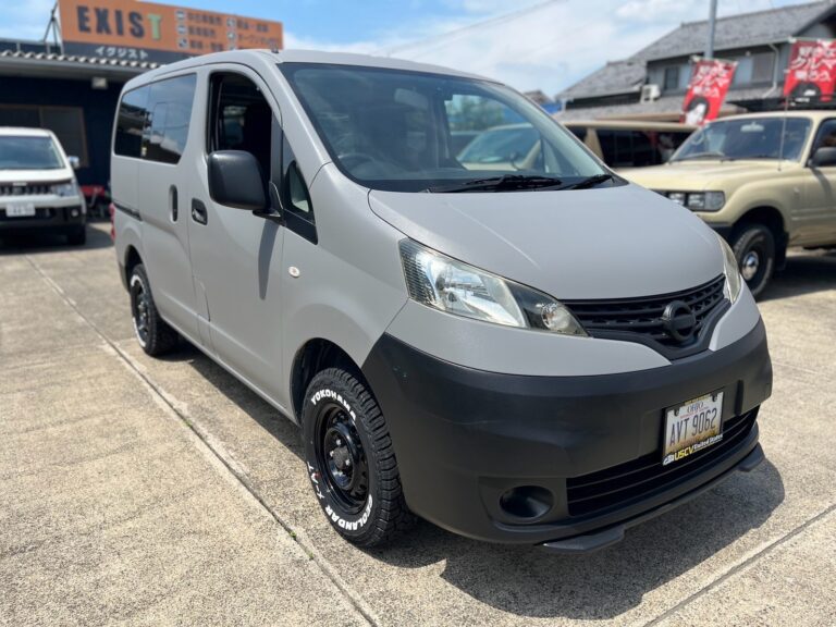 全塗装した商用バン